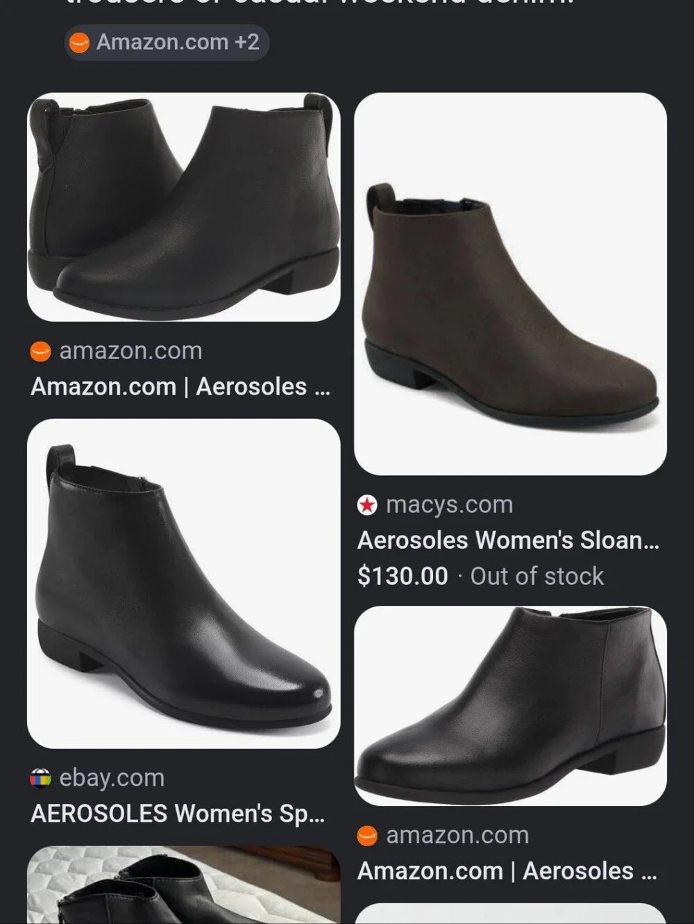 Classic Black Leather Ankle Boots
